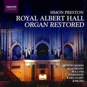 Preston Simon - Royal Albert Hall Organ Restored i gruppen VI TIPSAR / Julklappstips CD hos Bengans Skivbutik AB (693296)