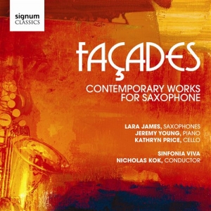 James Lara - Façades: Contemporary Works For Sax i gruppen VI TIPSAR / Julklappstips CD hos Bengans Skivbutik AB (693333)