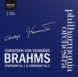 Brahms Johannes - Symphony No.1 And No.3 i gruppen VI TIPSAR / Julklappstips CD hos Bengans Skivbutik AB (693431)