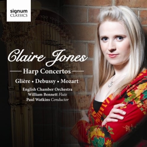 Jones Claire / Bennett William - Harp Concertos i gruppen VI TIPSAR / Julklappstips CD hos Bengans Skivbutik AB (693460)