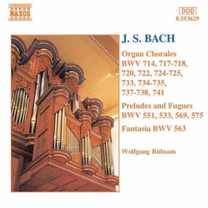 Bach Johann Sebastian - Organ Chorales i gruppen VI TIPSAR / Julklappstips CD hos Bengans Skivbutik AB (693512)