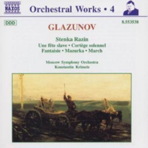 Glazunov Alexander - Orchestral Works 4 i gruppen Externt_Lager / Naxoslager hos Bengans Skivbutik AB (695326)