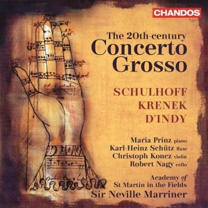 Schulhoff / Krenek / D Indy - Concerto Grosso i gruppen VI TIPSAR / Julklappstips CD hos Bengans Skivbutik AB (706836)