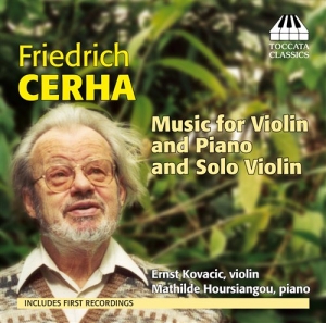 Cerha - Violin Music i gruppen Externt_Lager / Naxoslager hos Bengans Skivbutik AB (706884)