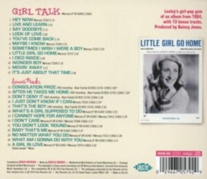 Gore Lesley - Girl Talk With Bonus Tracks i gruppen ÖVRIGT / Övrigt / aub hos Bengans Skivbutik AB (953807)