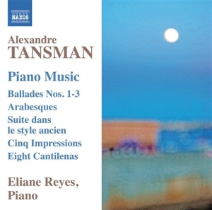 Tansman - Piano Music i gruppen Externt_Lager / Naxoslager hos Bengans Skivbutik AB (986927)