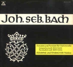 Lautenbacher Susanne - Bach: Sonaten Und Partiten Für Viol i gruppen CD / Pop hos Bengans Skivbutik AB (3042799)