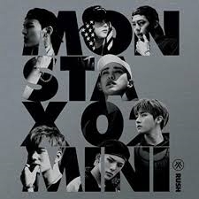 Monsta X - Rush (2nd Mini Album) Official Version i gruppen Minishops / K-Pop Minishops / Monsta X  hos Bengans Skivbutik AB (3732430)
