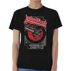 Judas Priest - Silver And Red Vengeance Uni Bl T-Shirt