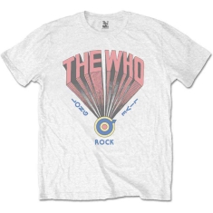 The Who - Long Live Rock Uni Wht T-Shirt