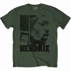 Jimi Hendrix - Let Me Live Green Uni T-Shirt