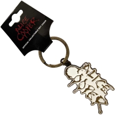 Alice Cooper - Dripping Logo Gold Keychain