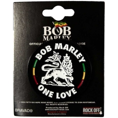 Bob Marley - Lion Pin Badge