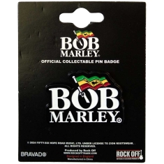 Bob Marley - Logo Pin Badge