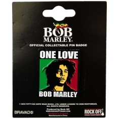 Bob Marley - One Love Pin Badge 