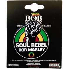 Bob Marley - Soul Rebel Pin Badge