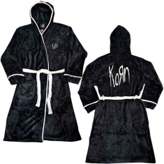 Korn - Logo Uni Bl Bath Robe: 