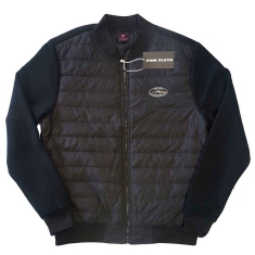 Pink Floyd - Dsotm Oval Uni Bl Quilted Jacket: 