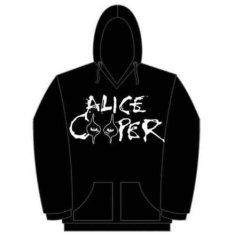 Alice Cooper - Eyes Logo Uni Bl Hoodie
