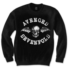 Avenged Sevenfold - Classic Deathbat Uni Bl Sweatshirt