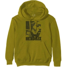 Jimi Hendrix - Let Me Live Uni Green Hoodie