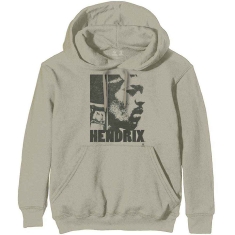 Jimi Hendrix - Let Me Live Uni Sand Hoodie