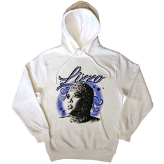 Lizzo - Special Hearts Airbrush Wht Hoodie