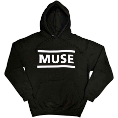 Muse - White Logo Uni Bl Hoodie