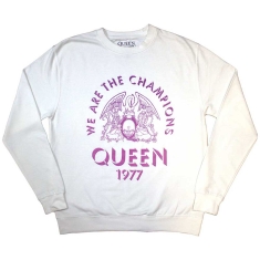 Queen - Champions 77 Wht Sweatshirt 