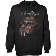 Rolling Stones - Union Jack Tongue Uni Bl Hoodie 