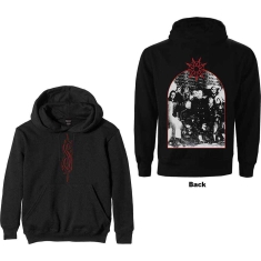 Slipknot - Arched Group Photo Uni Bl Hoodie 