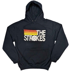 Strokes - Logo & Stripes Uni Navy Hoodie 