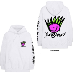 Yungblud - Face Uni Wht Hoodie