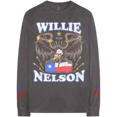 Willie Nelson - Texan Pride Uni Bl Longsleeve 