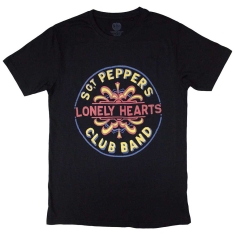 The Beatles - Painted Pepper Uni Bl T-Shirt
