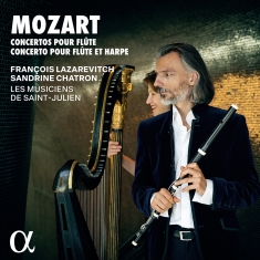 Francois Lazarevitch Sandrine Chat - Mozart: Concertos Pour Flute & Conc