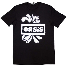 Oasis - Logo Splat Uni Bl T-Shirt