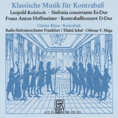 Kozeluch/Hoffmeister - Concertos For Double Bass By Kozelu