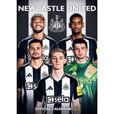 Newcastle United Fc - 2025 A3 Calendar 