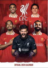 Liverpool Fc - 2025 A3 Calendar 