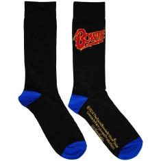 David Bowie - Logo Blue Contrast Bl Socks (Eu 39-45)