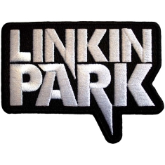 Linkin Park - White Logo Bl Woven Patch