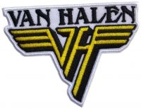 Van Halen - Patch Text & Logo (8,1 X 6,2 Cm)