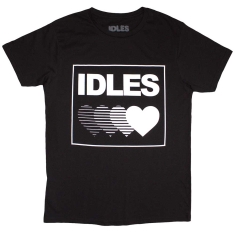 Idles - Gradient Heart Uni Bl T-Shirt