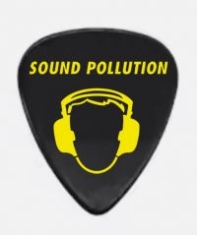 Sound Pollution - Plektrum / Pick Black - Sp Logo