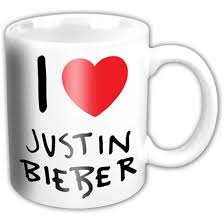 Justin Bieber - I Love Jb - Boxed Mug