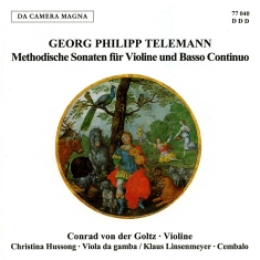 Telemann G P - Sonate Metodiche