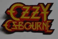 Ozzy Osbourne - Patch Logo Cot Out (10,0 X 6,0 Cm)