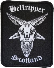 Hellripper - Patch Scotland (8,8 X 6,9 Cm)