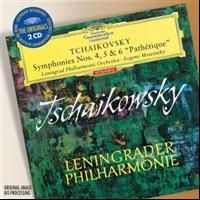 Tjajkovskij - Symfoni 4-6 Pathétique i gruppen CD / Klassiskt hos Bengans Skivbutik AB (604003)